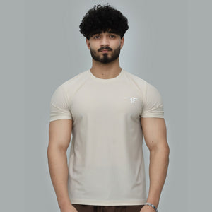 Crinkle Stripe Performance Tee