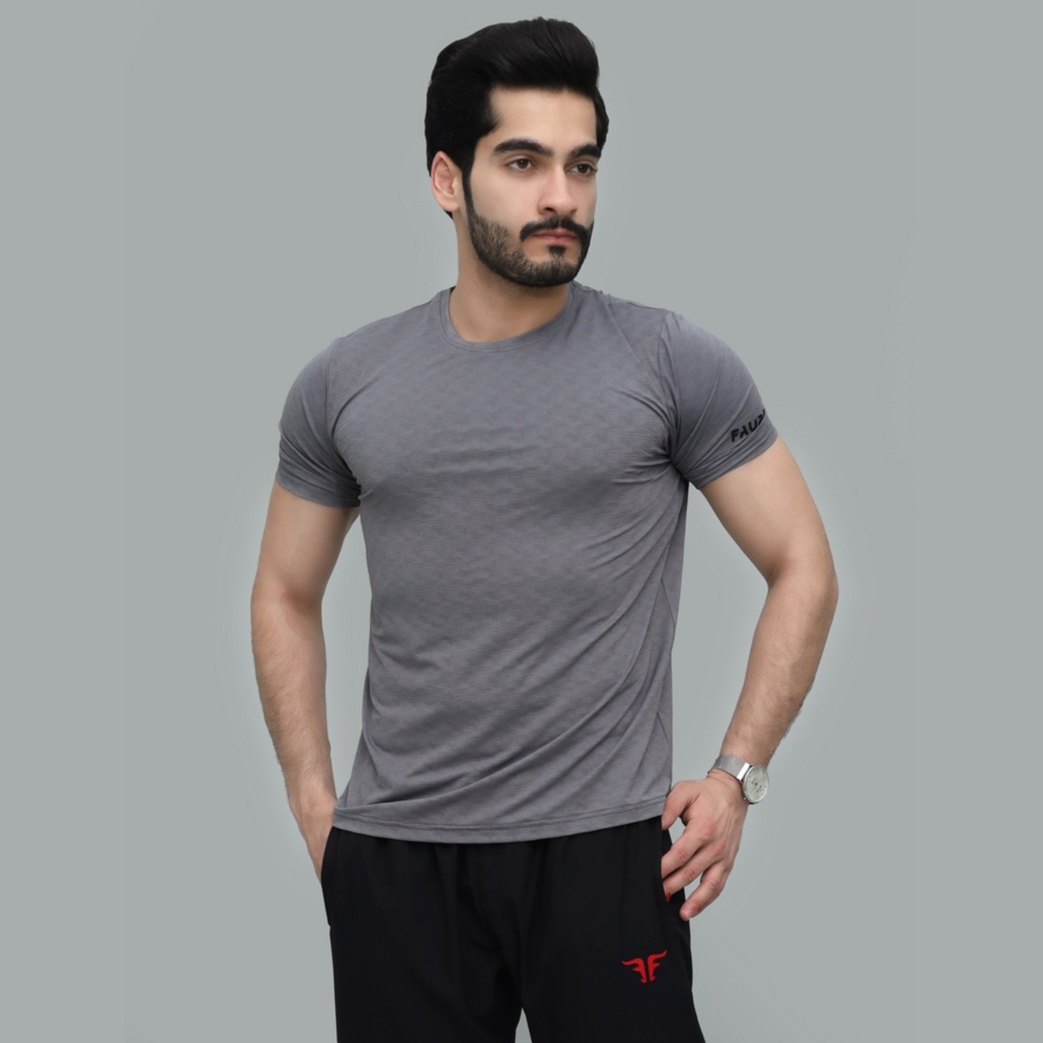 Slub Texture Performance Tee