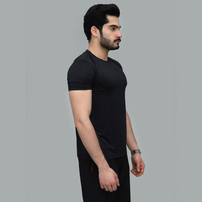 Slub Texture Performance Tee
