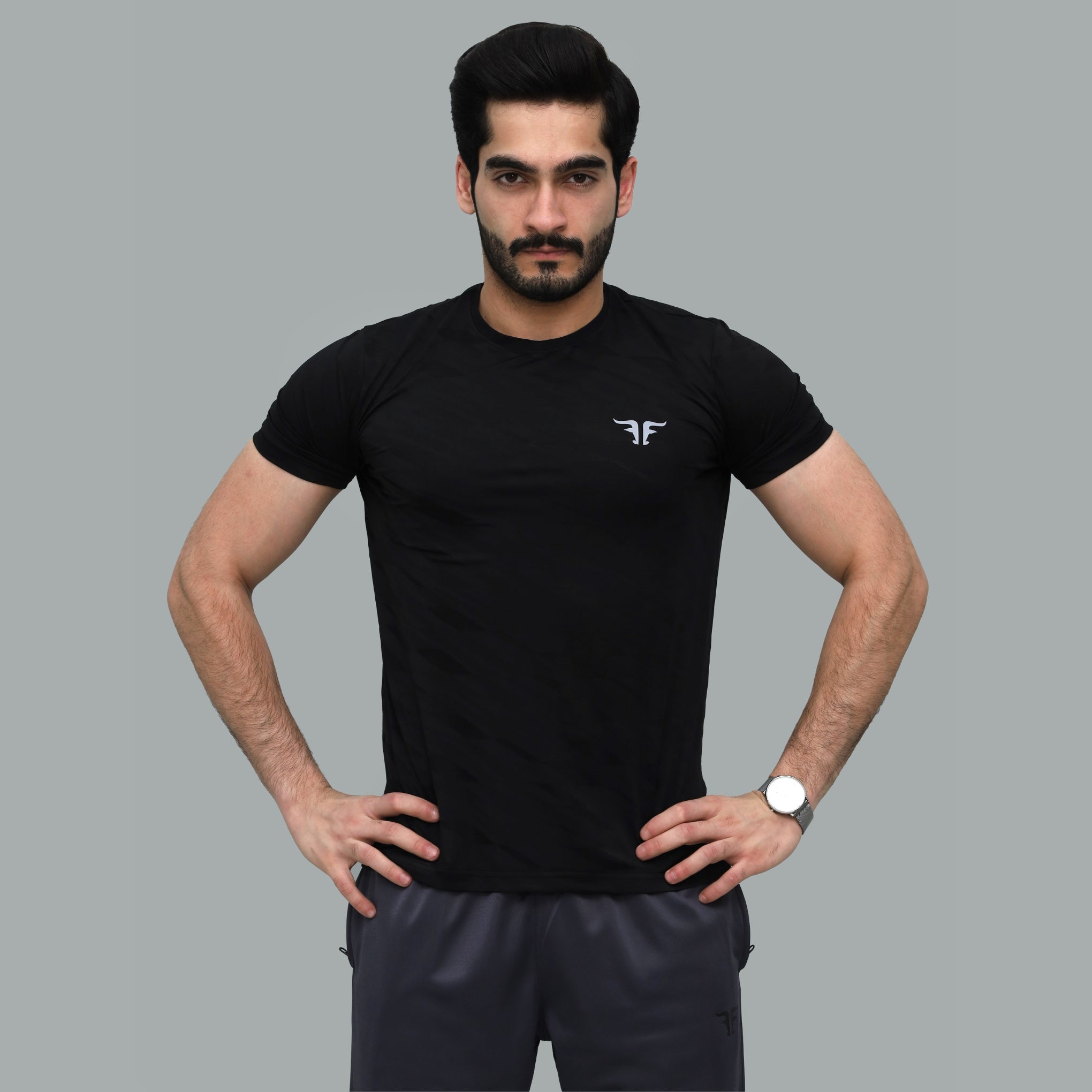 Geo-Mesh Performance Tee
