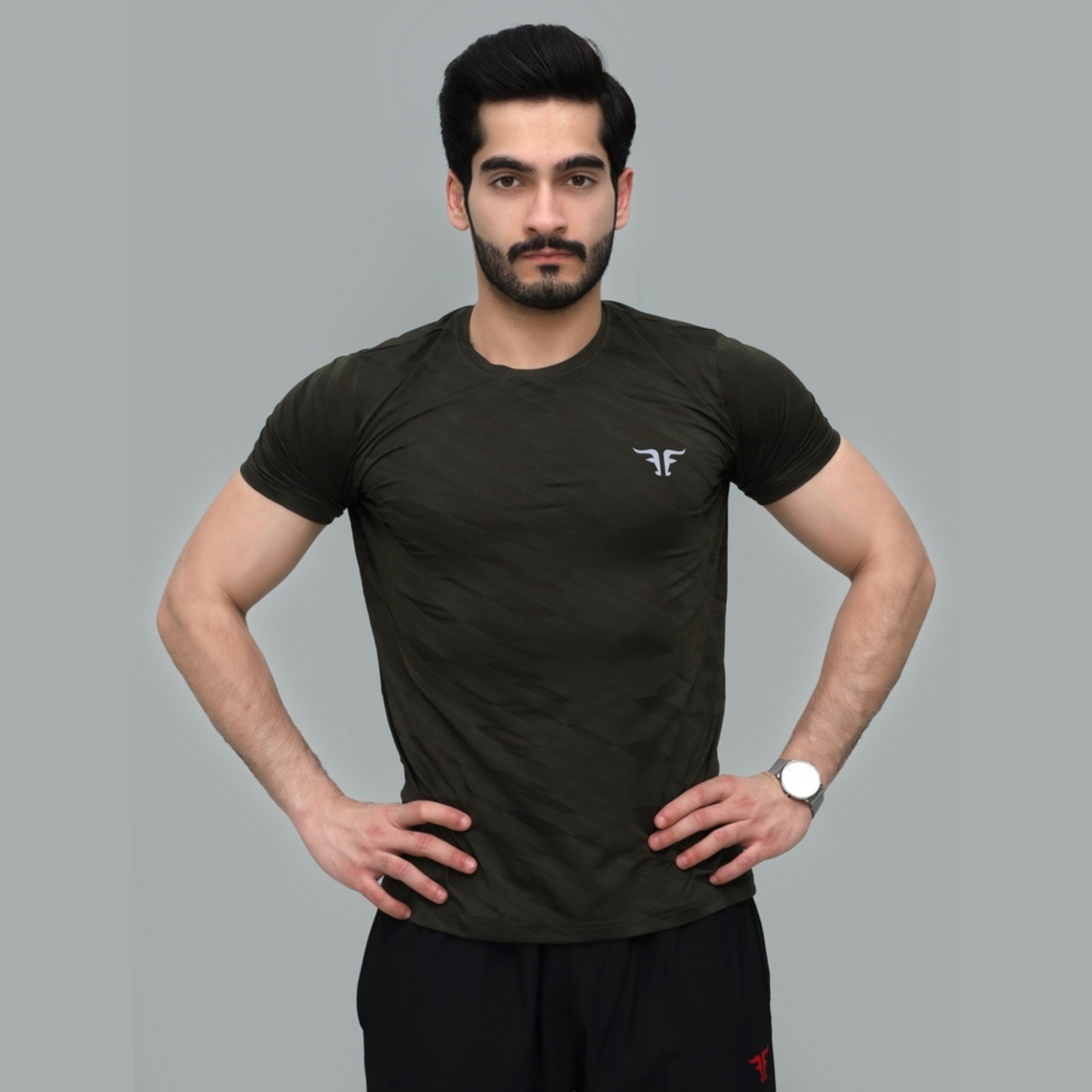 Geo-Mesh Performance Tee