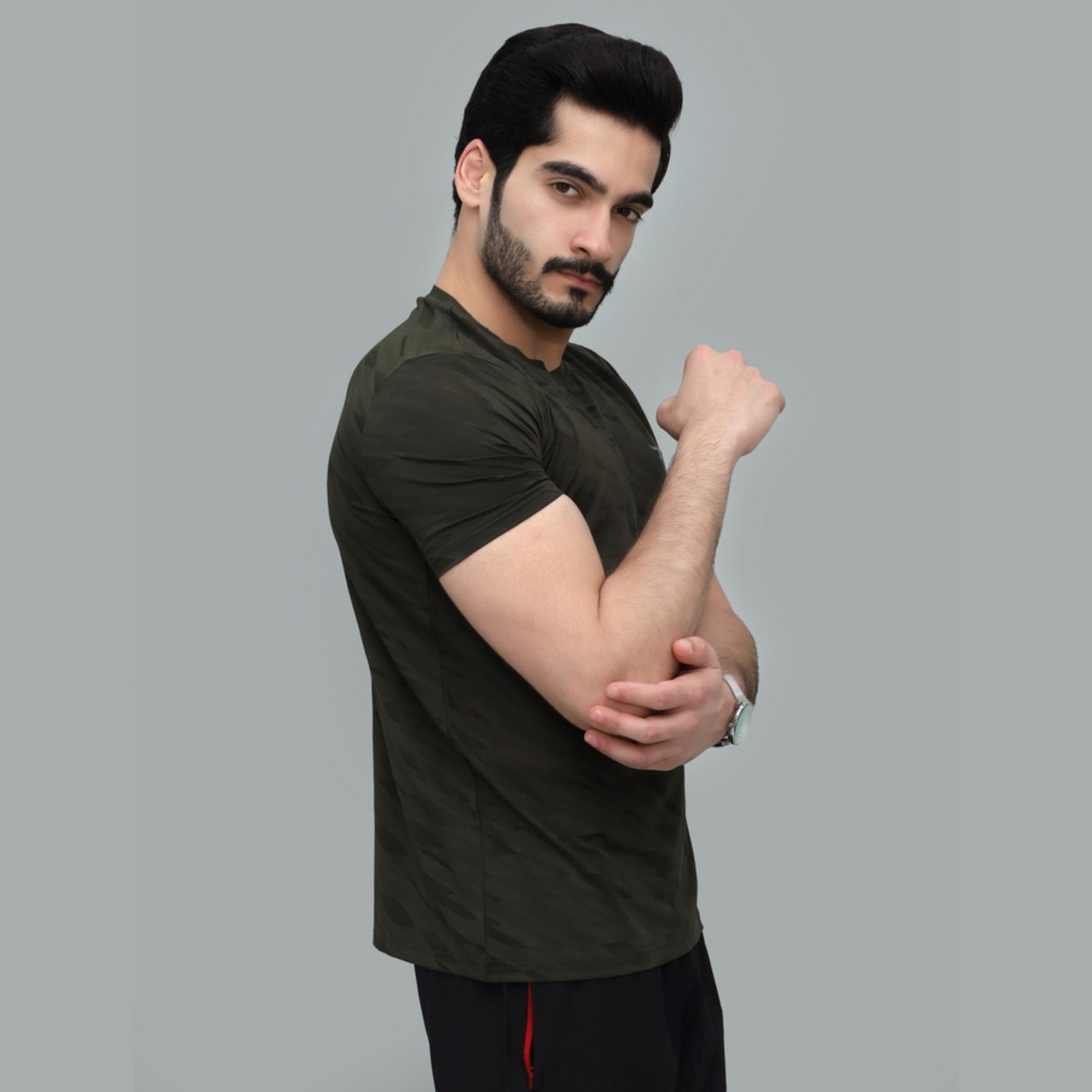 Geo-Mesh Performance Tee