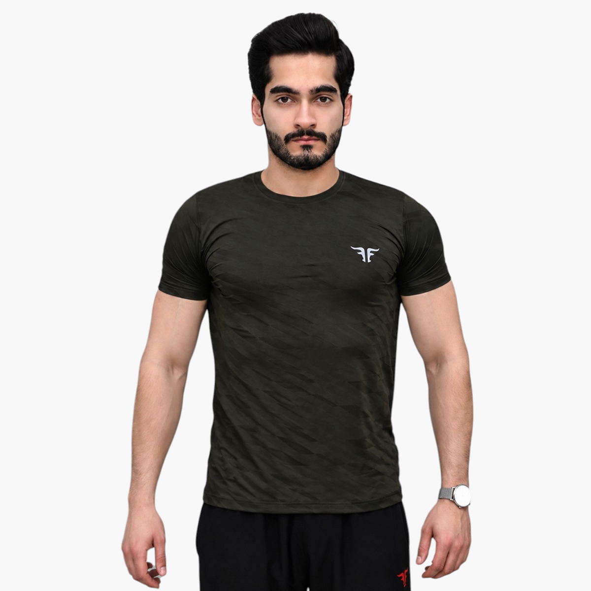 Geo-Mesh Performance Tee