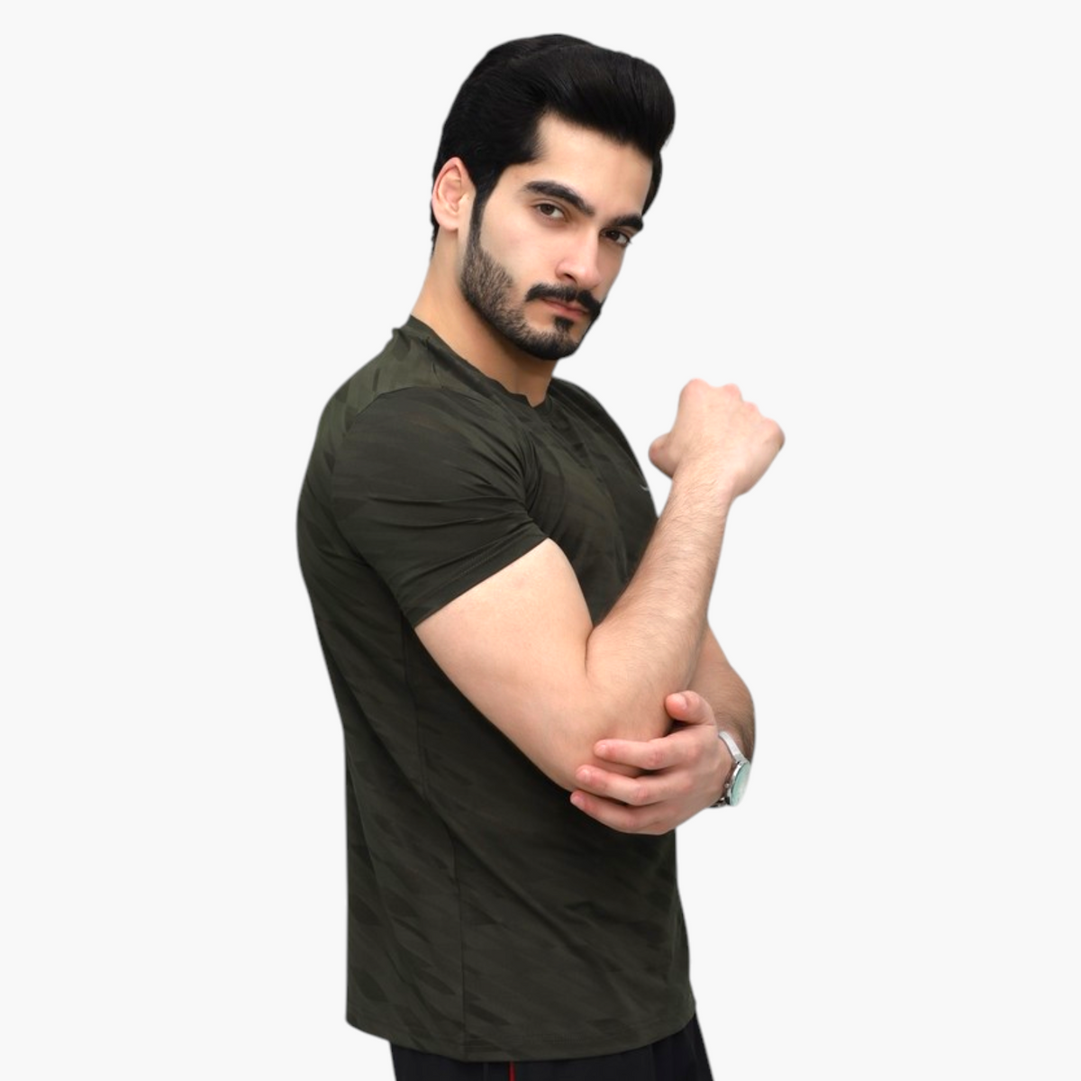 Geo-Mesh Performance Tee