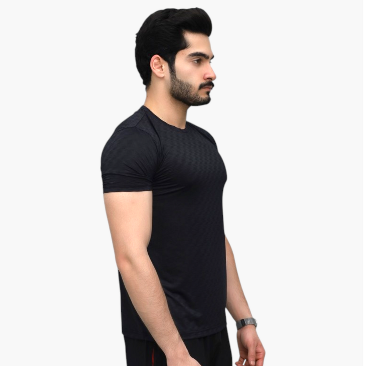 Slub Texture Performance Tee