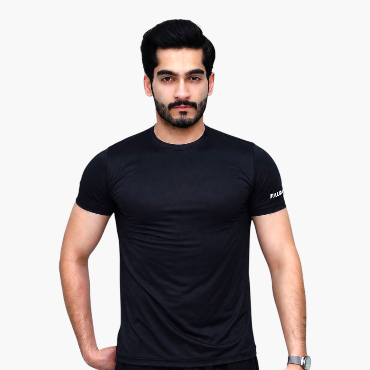 Slub Texture Performance Tee
