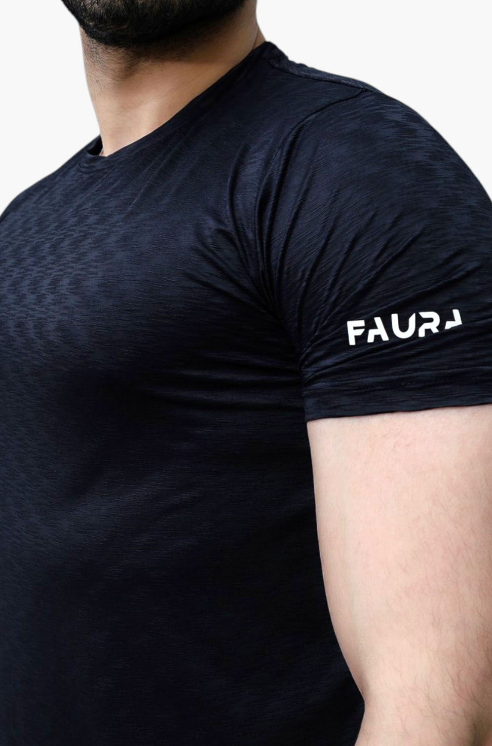 Slub Texture Performance Tee