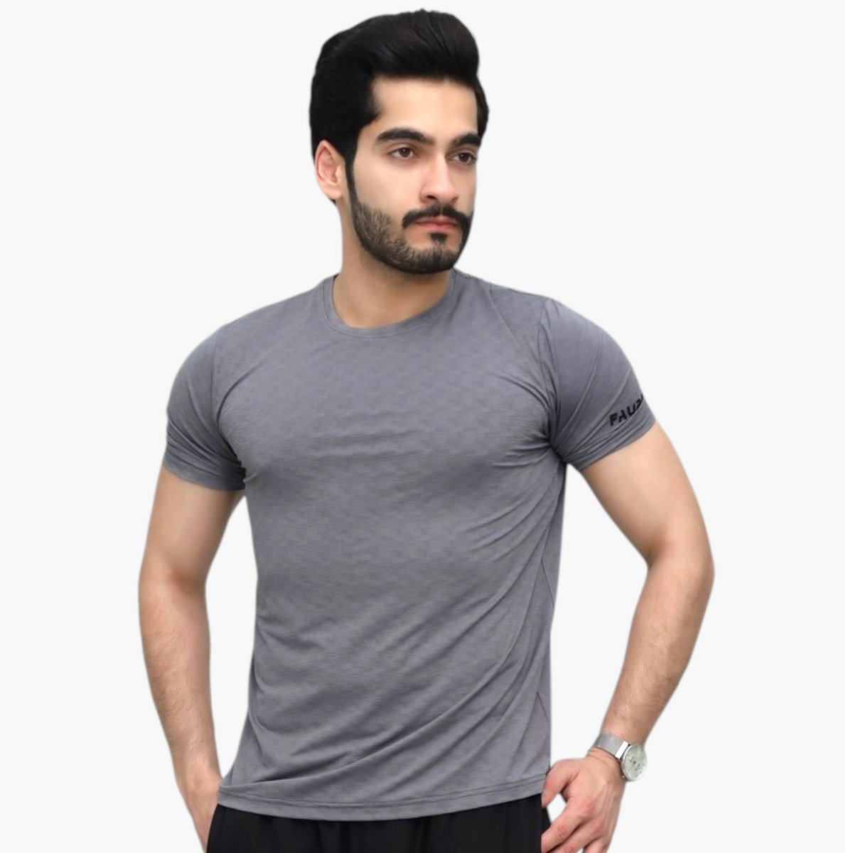 Slub Texture Performance Tee